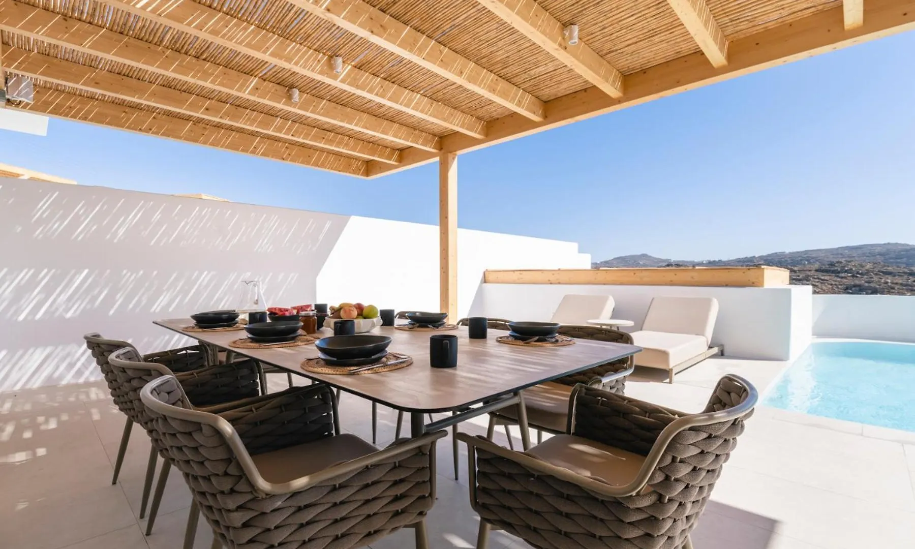 Villa Vibe C - Hot Tub - Mg Villas Mykonos Town Yunanistan