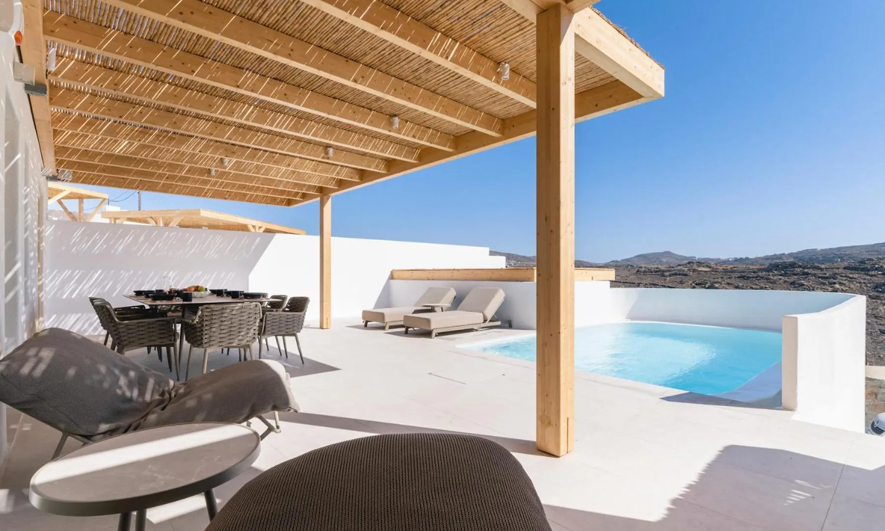 Villa Vibe C - Hot Tub - Mg Villas Mykonos Town